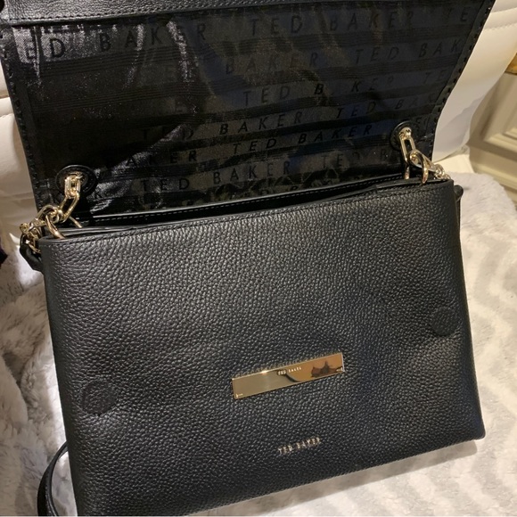 π€ New Ted Baker - Diaana Bar Shoulder Bag - Black π€ - Picture 10 of 13